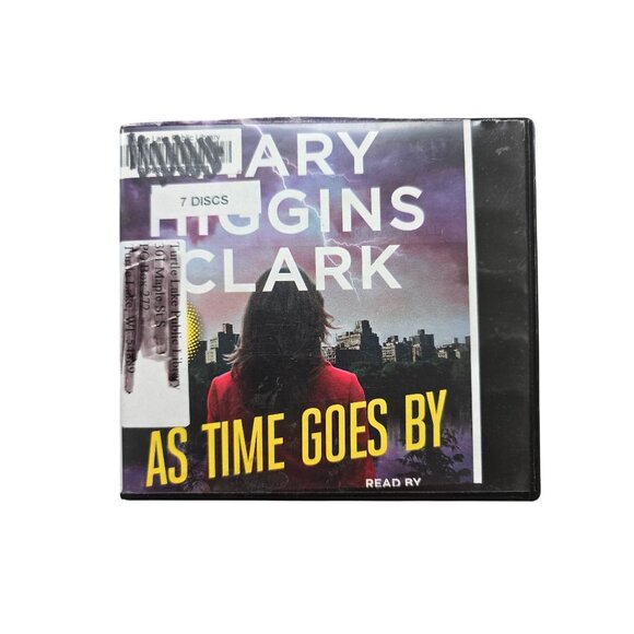 "As Time Goes By" By Mary Higgins Clark Audio CD Set 7 Discs - Picture 1 of 6